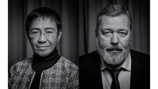 Nobel Peace Prize laureates 2021